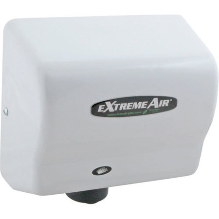 AMERICAN HAND DRYER Dryer, Hand , No Touch, White GXT9M
